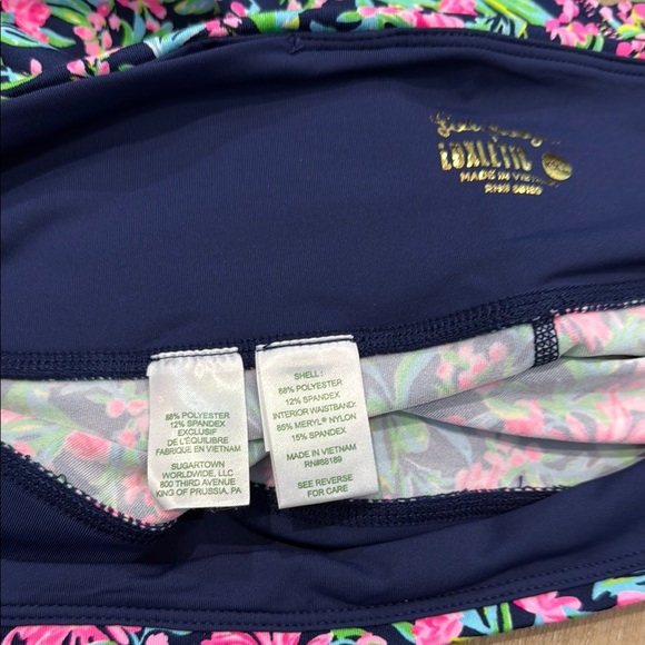 NWT LILLY PULITZER Size XXL Floral Print Women's Leggings - Picture 8 of 11